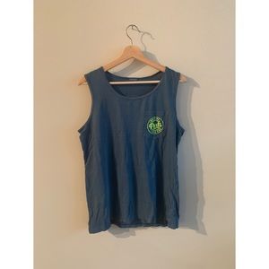 Pink Muscle Shirt - Teal